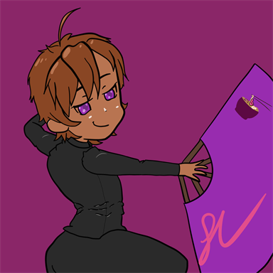 Portrait of imnotramen, illustrated by Lanessear